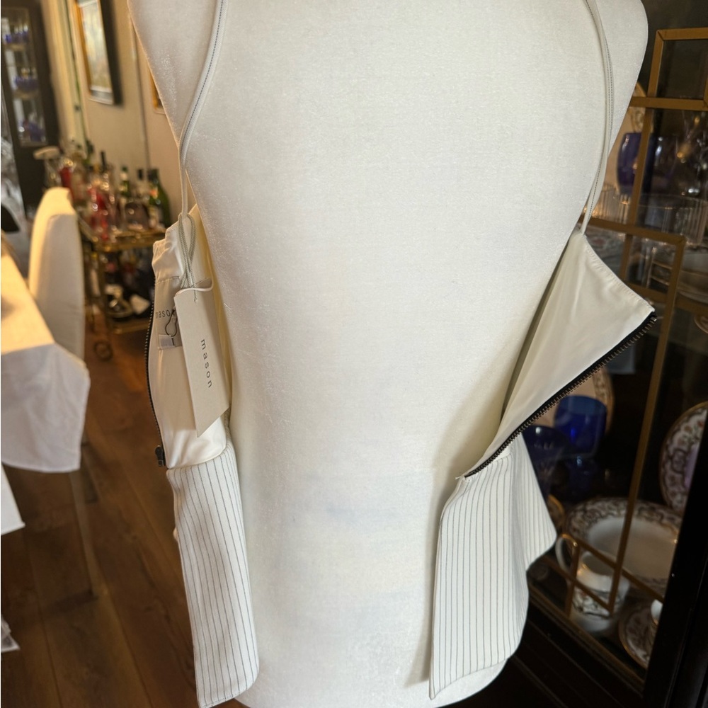 Mason by Michelle Mason deep V sleeveless top - Picture 5 of 6